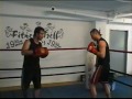 Hamid Rahimi Boxtraining mit Noor Ahmad Sakhizadah 20.06.2011