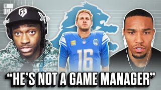 AmonRa St. Brown Explains Why Jared Goff Is Changing The Game For The Detroit Lions