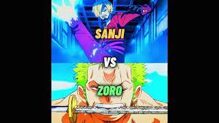Zoro vs Sanji || Who is strongest #onepiece #sanji #zoro