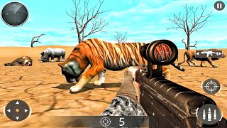 Animal Hunter in Safari Desert _ Android GamePlay  screenshot 1