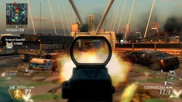 New BO2 "Detour" Map Gameplay - Black Ops 2 Multiplayer DLC (Call of Duty Vengeance Map Pack HD)