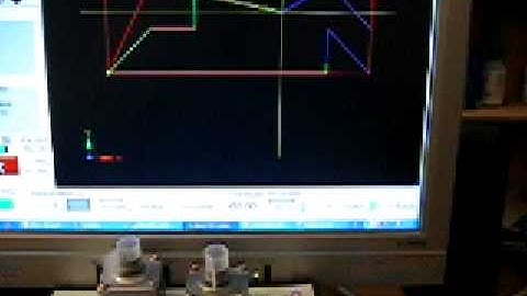 DIY CNC  Test of the stepper motors