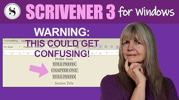 Scrivener 3 for Windows: Prefix/Suffix & Complex Layouts