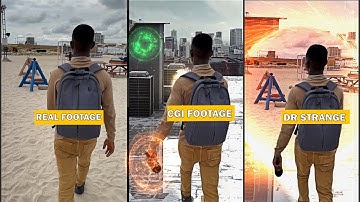 Dr Strange MAGIC PORTAL Step Through Multiverse Effect in one Take  | After Effects Tutorial 2023