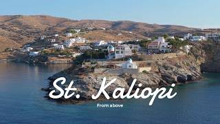 Kythnos Kanala by drone