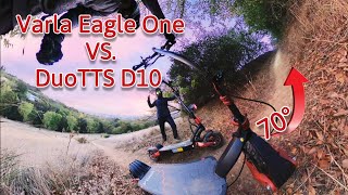 Off Road Extreme 🛴🔥VARLA Eagle One vs. DuoTTS D10 🔋✅