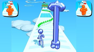 Tall Man Run - All Levels Gameplay Android,ios game Mobile Game New Update App (Level 67-68)