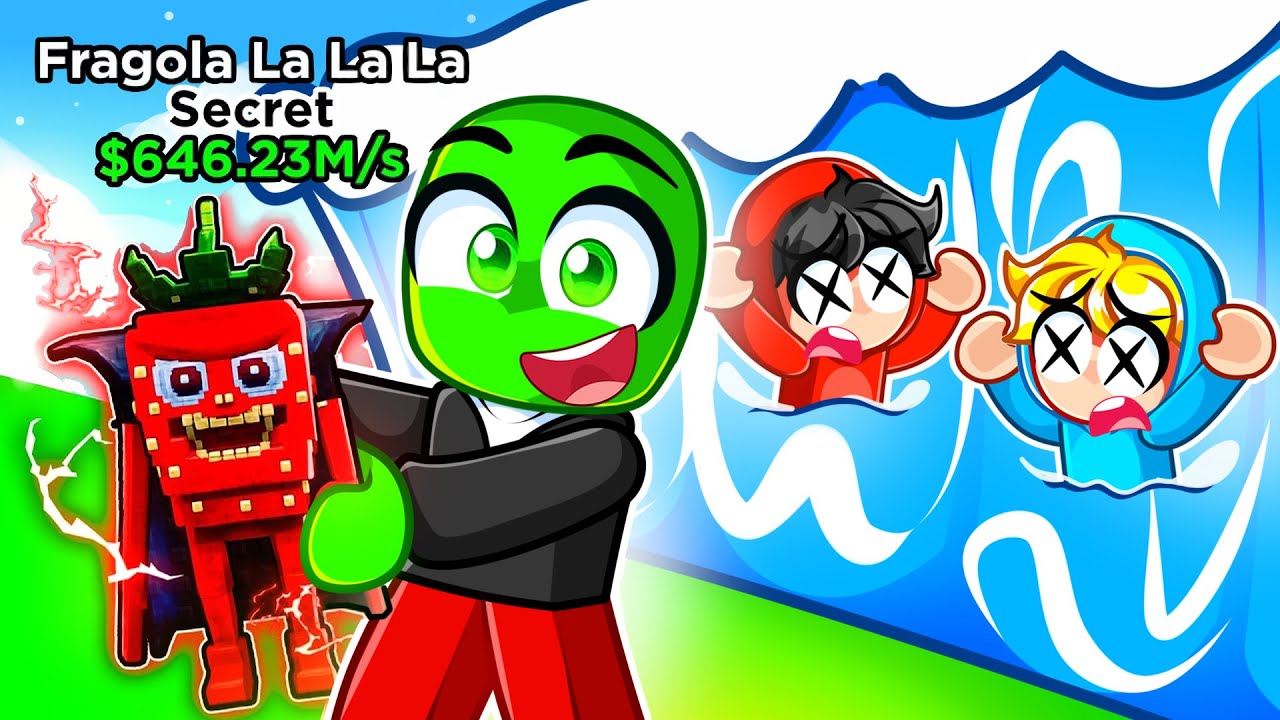 WYDAŁEM $982,231,623 ŻEBY UCIEC Z NAJLEPSZYM BRAINROTEM przed TSUNAMI w Roblox!