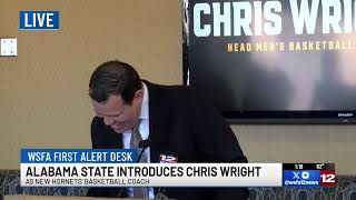Alabama State University introduces new head basketball coach