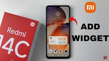 How To Add Widgets to Home Screen On Redmi 14C