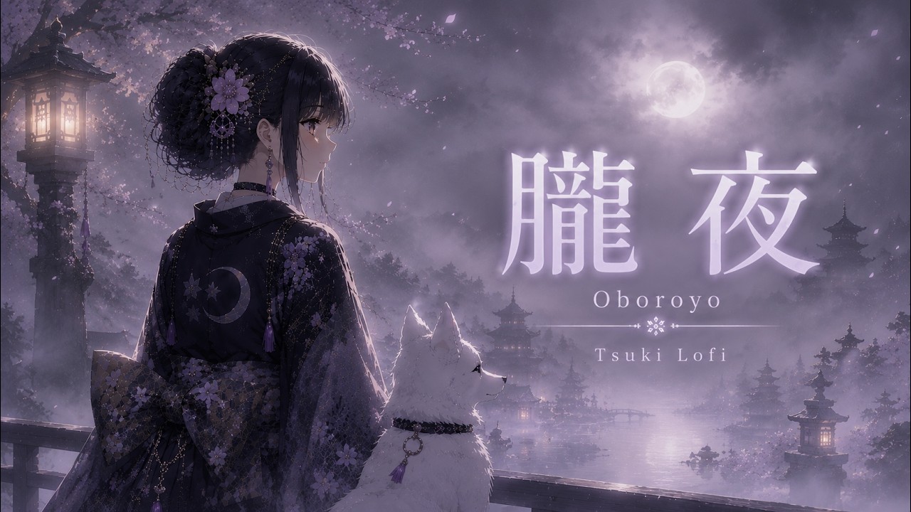 朧夜 Oboroyo 🌙 | Tsuki Lofi - Japanese Lofi Beats - YouTube
