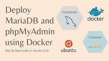 Deploy MariaDB and phpMyAdmin Using Docker on Ubuntu 22.04