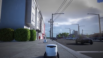 Robot Delivery in Metamoto