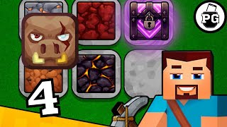 Full Iron Armor and Gold Unlocked - Minetap – Merge rpg clicker ⛏ Gameplay Walkthrough |Part 4| screenshot 2