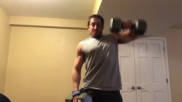 DB Upright Rows (alternate arms each rep)