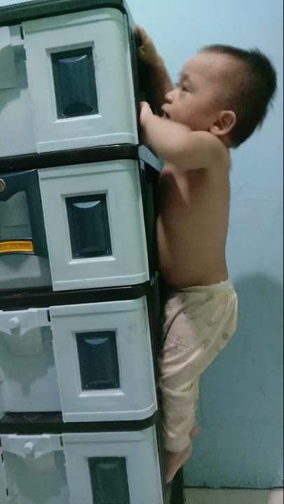 naik lemari part 3 sampe jatuh