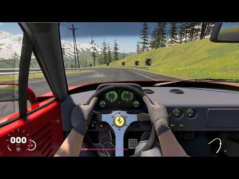 the-crew-2---ferrari-f40-1987---cockpit-view-gameplay-(pc-hd)-[1080p60fps]