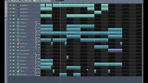 Hip Hop Style Song in lmms (Linux Multimedia Studio)