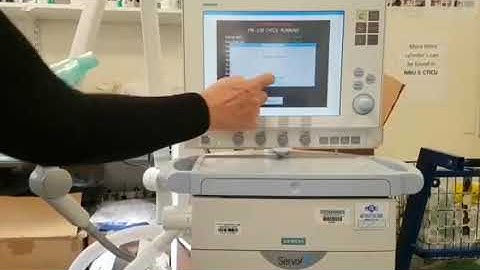 Quick Ventilator Guide: Servo I Pre OP Checks