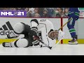 NHL 21 BE A PRO #6 *CAREER ENDING INJURY?!*