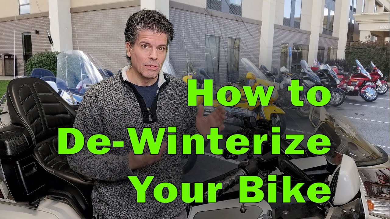 DeWinterizing How to Prepare Your Bike for Spring Riding YouTube