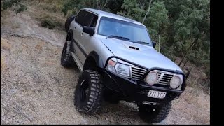 TD42 Nissan Patrol lockers 35s big lift