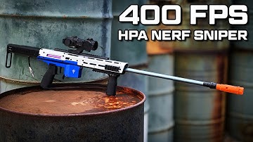 How Accurate is a 400fps HPA Nerf Blaster?