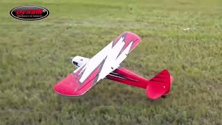 Dynam RC Beginner Primo Trainer Red STOL Bigfoot 4S w/ Flaps