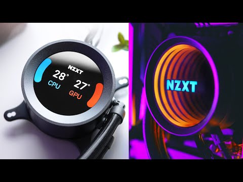 Nzxt Kraken Series Aio Liquid Coolers With Advanced Controls Asetek