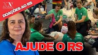 AJUDE O RS! Voluntariado Nova Acrópole - Desabrigados no Sul. Cada doação faz a diferença.