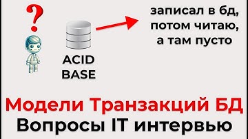 Все про ACID & BASE. Подготовка к собесу в IT (тотальный гайд по вопросу на базы данных)