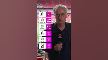 Jose Mourinho gives us his Euro 2024 predictions! 🔮