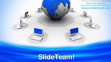 Global Connections Computer PowerPoint Templates Themes And Backgrounds Graphic designs