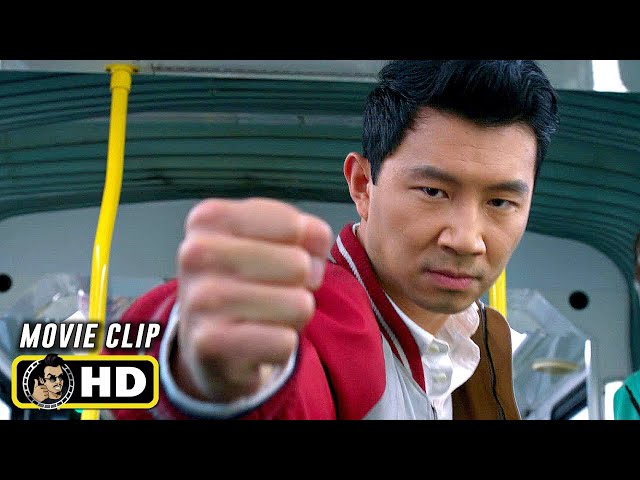 SHANG-CHI (2021) Full Bus Fight [HD] Marvel IMAX Clip class=