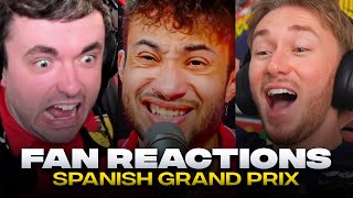 Fans Live Reactions to the 2023 Spanish Grand Prix