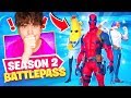 *NEW* Chapter 2 Season 2 BATTLEPASS In Fortnite (100% UNLOCKED)