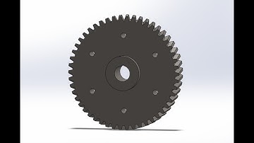 How to Create a Helical Gear in SolidWorks – Realistic 3D Design