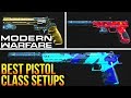 Modern Warfare: The BEST Pistol Class Setups To Use (Best Secondary Setups)