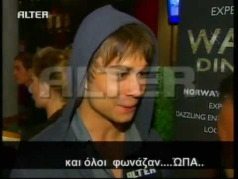 Alexander Rybak about the Greek entry Opa ! (Eurovision 2010)