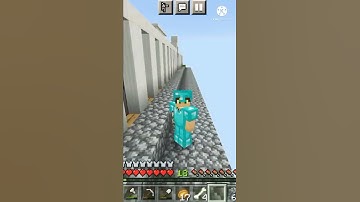 how to stop creeper from blasting in one block #shorts #minecraft