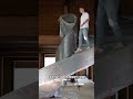 Самая крутая лестница из металла в деревянном доме!