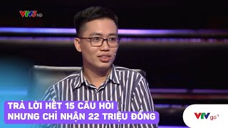 Chàng trai Hà Tĩnh trả lời hết 15 câu hỏi Ai là triệu phú nhưng chỉ nhận giải thưởng 22 triệu screenshot 1