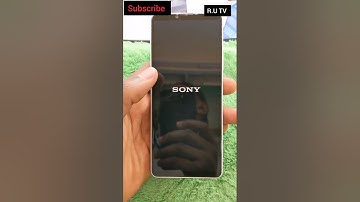 Hard reset forgotten password Sony Xperia 10 mark 4 without PC byikorere