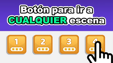 Unity - Como CAMBIAR a CUALQUIER escena con un BOTON