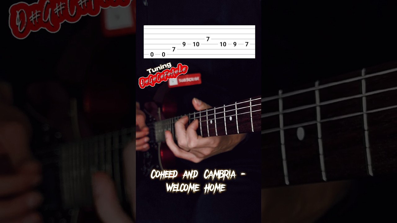 Coheed and Cambria - Welcome Home (Intro Cover) 