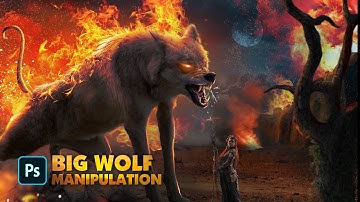 Photoshop Manipulation Tutorial | Big Wolf
