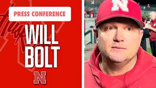 Nebraska Baseball Coach Will Bolt meets with media after series-clinching win over Creighton | GBR