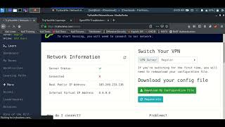 tryhackme - openvpn connection setup(linux)