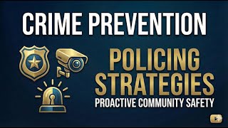 Prevention: Policing Strategies