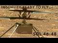 Ingenuity Helicopter Ready To Fly - New Mars Images and Video Sol 46 - 48  HD